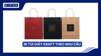 In túi giấy kraft theo yêu cầu – Giải pháp bao bì chuyên nghiệp cho doanh nghiệp | Mipak